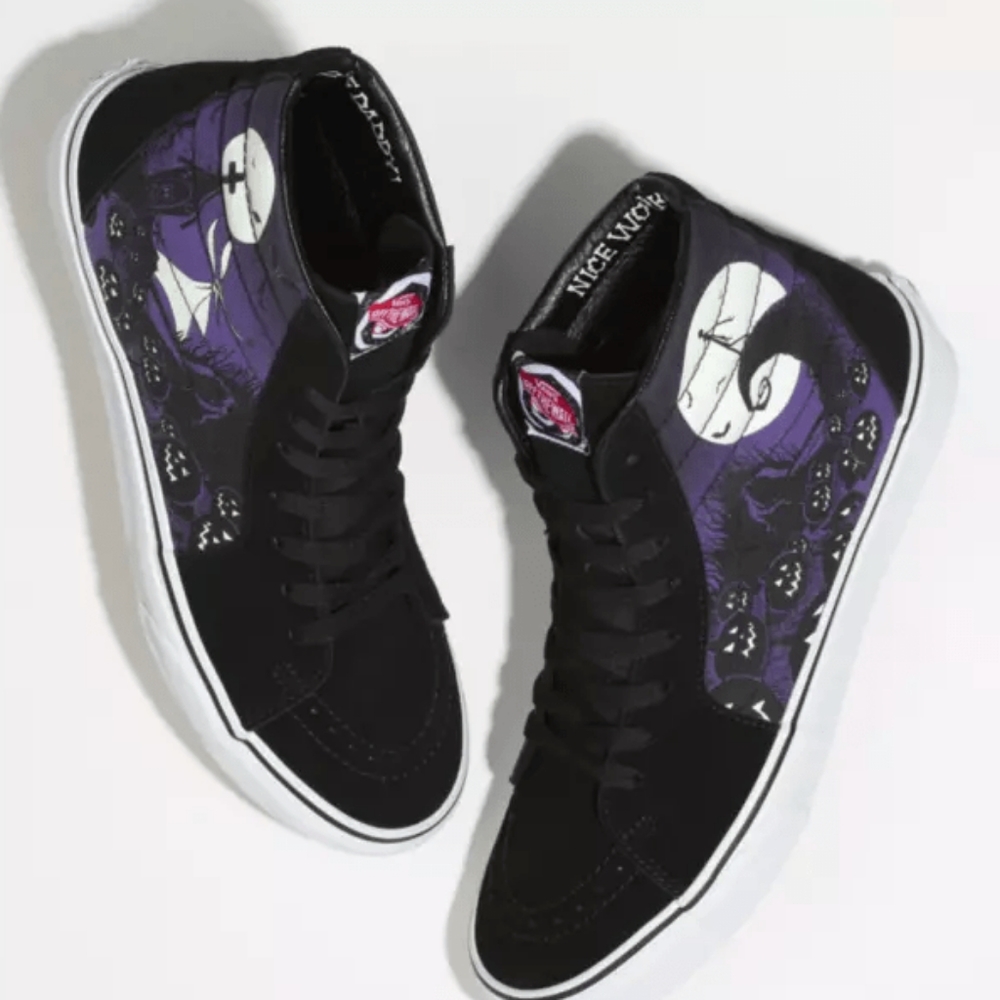 Nightmare Before Christmas Toddler Vans